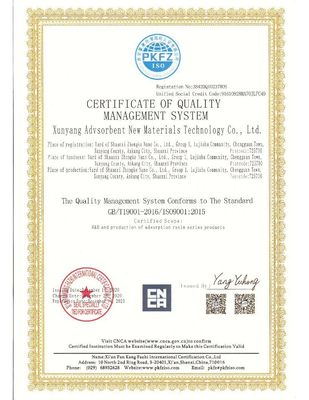 Ржавчина для обмена анионами с большими порами